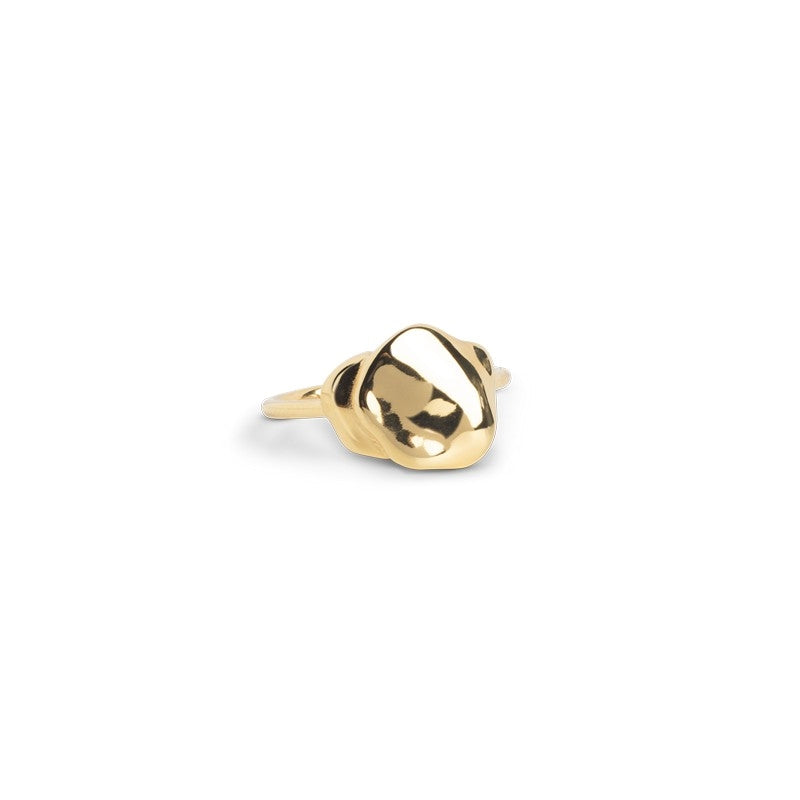 Sahara ring i 18 karat forgyldt sølv fra Enamel Copenhagen